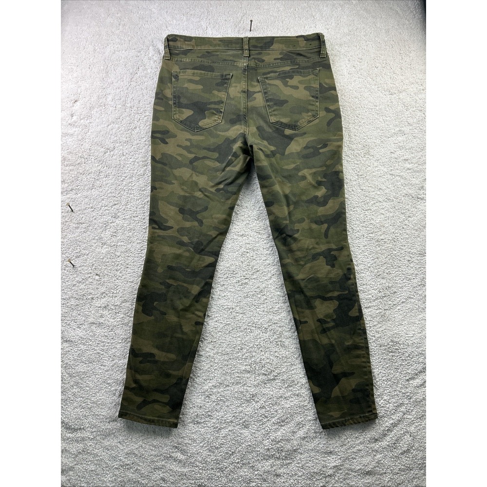 Gap High-Rise Skinny Legging Ankle Women's 30/10 (32x26) Army Camo Stretch - Picture 11 of 13